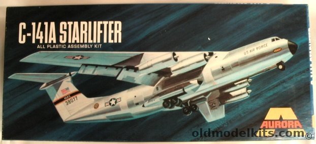 Aurora 1/108 Lockheed C-141A Starlifter, 376-250 plastic model kit